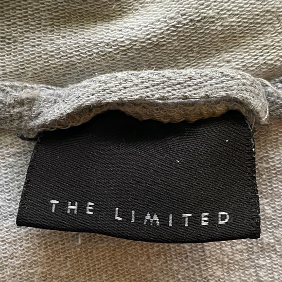 The Limited Gray Hoodie Sweatshirt Size LARGE - Picture 4 of 7
